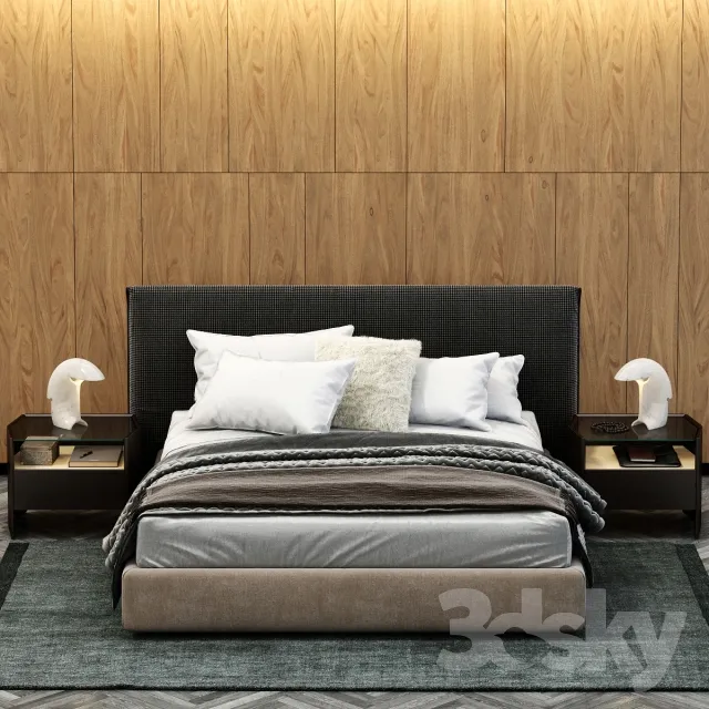 3DS MAX – Bed – 2651