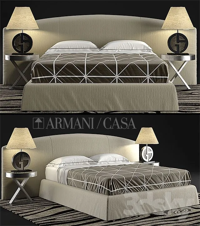 3DS MAX – Bed – 2670