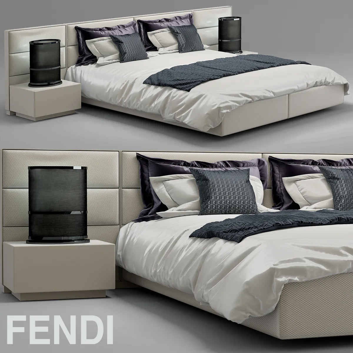 3DS MAX – Bed – 2671