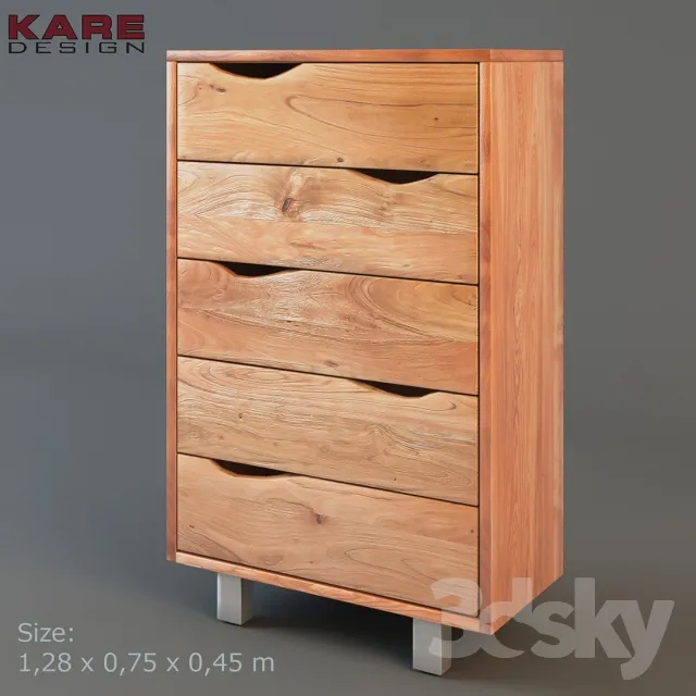 3DS MAX – Shelf – Wardrobe – 2765