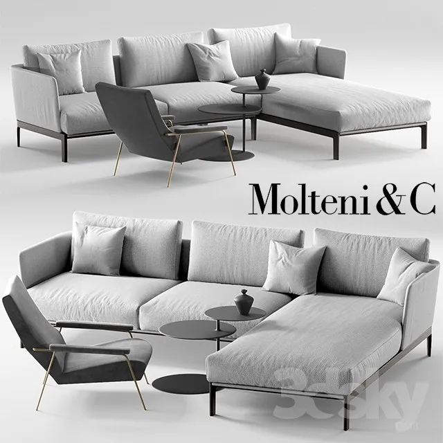 3DS MAX – Sofa – 298