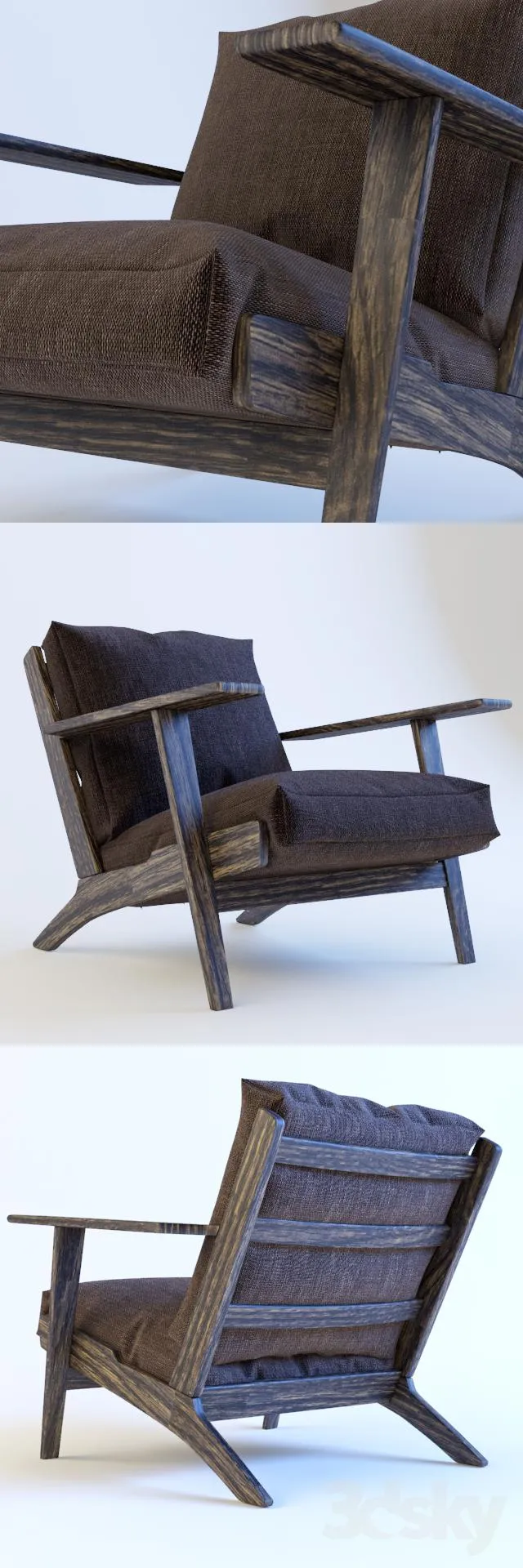 3DS MAX – Armchair – 3002