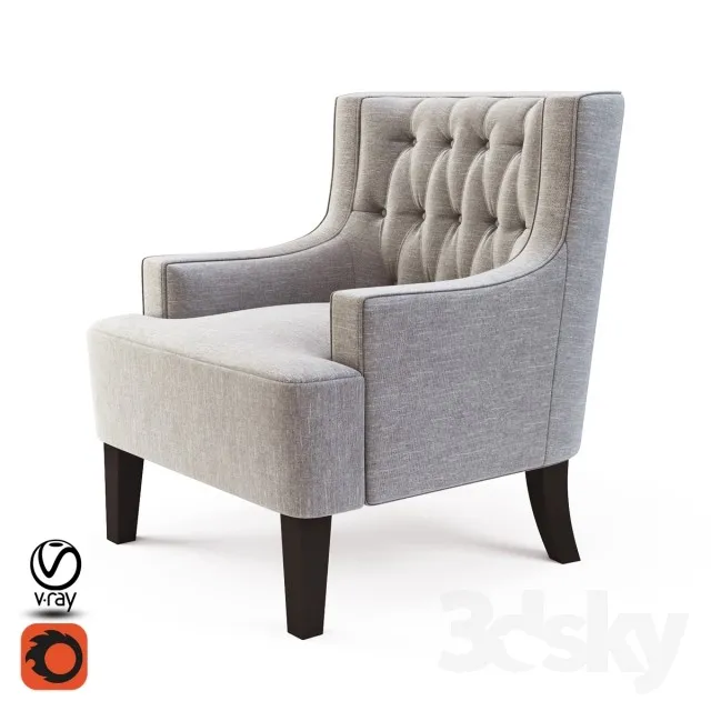 3DS MAX – Armchair – 3025