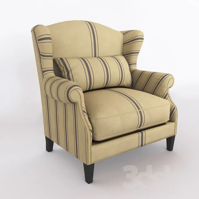 3DS MAX – Armchair – 3067