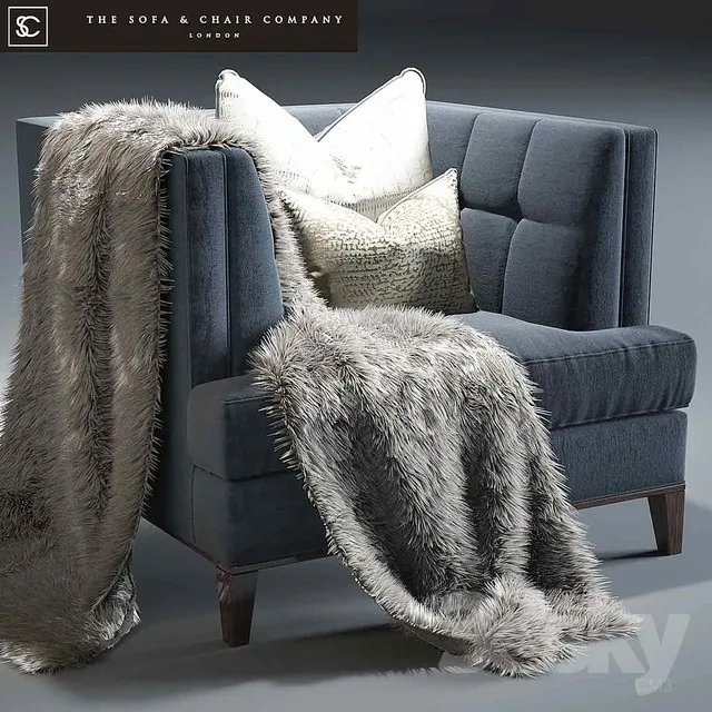 3DS MAX – Armchair – 3077