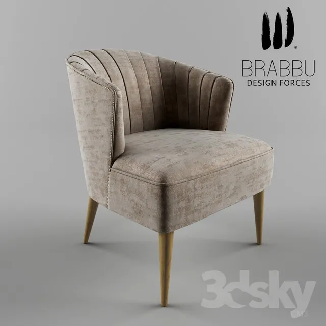 3DS MAX – Armchair – 3102