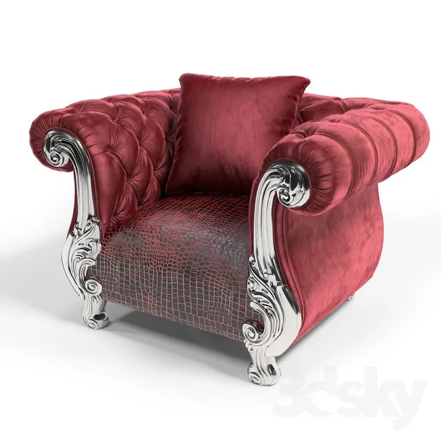 3DS MAX – Armchair – 3104