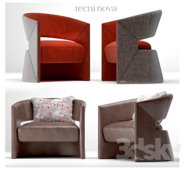 3DS MAX – Armchair – 3128