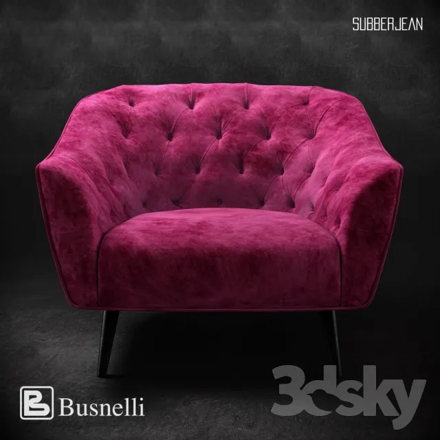 3DS MAX – Armchair – 3148
