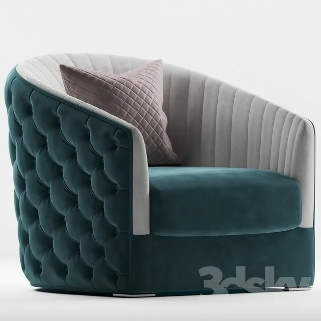 3DS MAX – Armchair – 3189