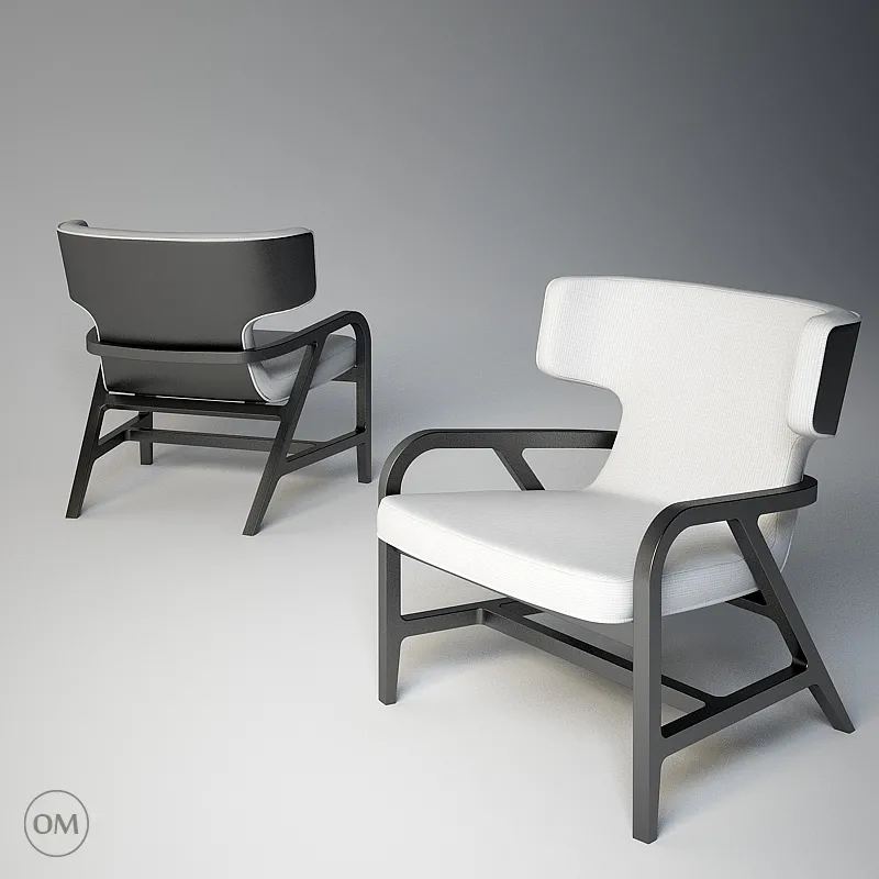 3DS MAX – Armchair – 3197