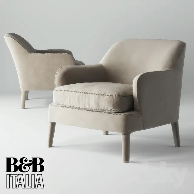 3DS MAX – Armchair – 3202
