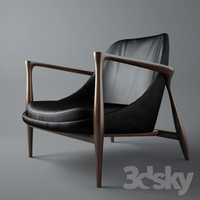 3DS MAX – Armchair – 3213