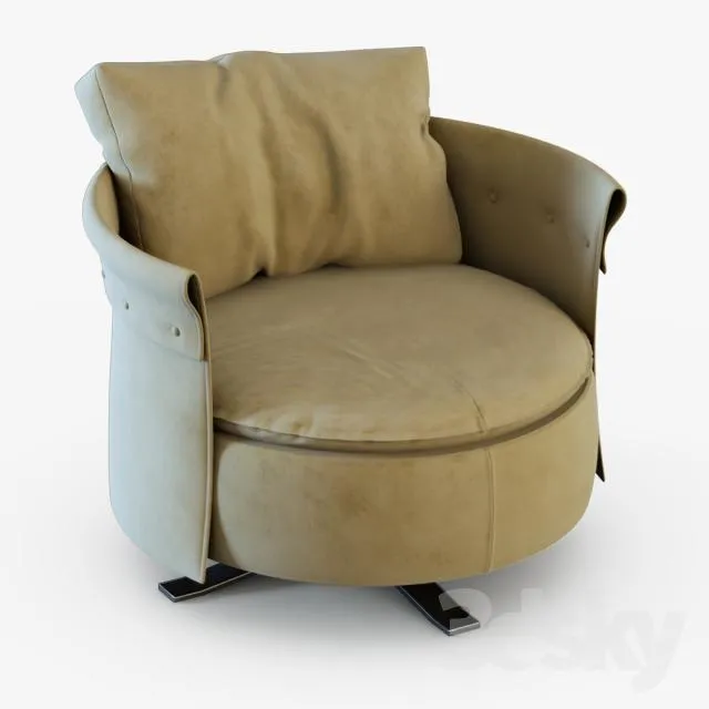 3DS MAX – Armchair – 3217
