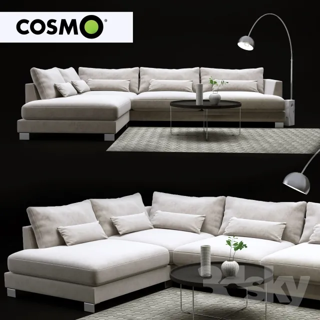 3DS MAX – Sofa – 324