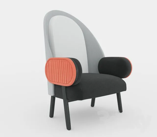 3DS MAX – Armchair – 3238
