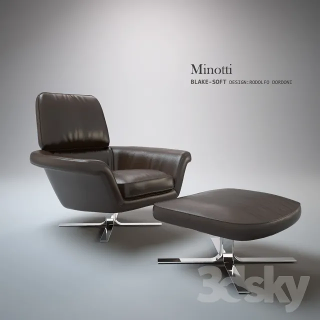 3DS MAX – Armchair – 3249