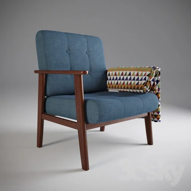 3DS MAX – Armchair – 3259