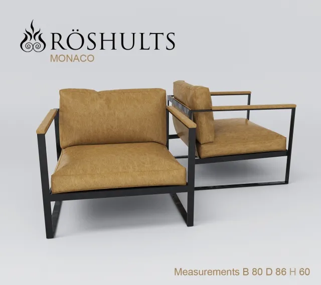 3DS MAX – Armchair – 3266