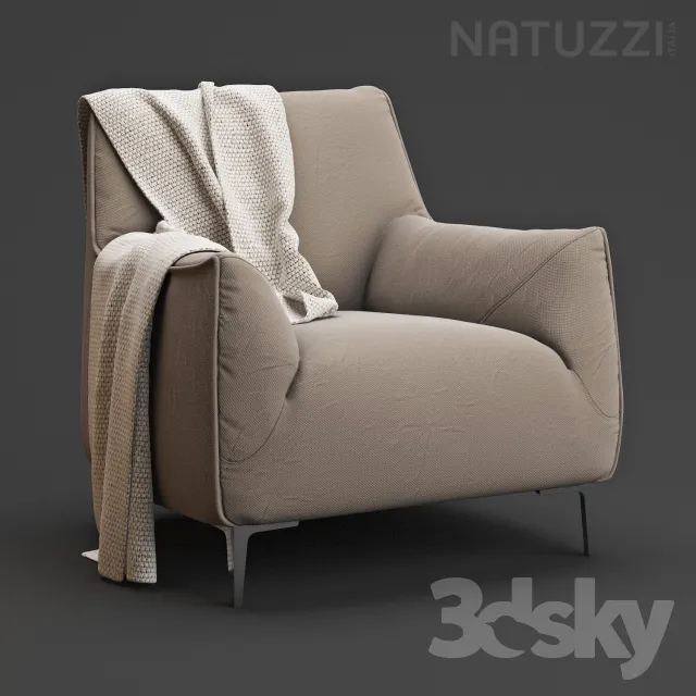 3DS MAX – Armchair – 3291