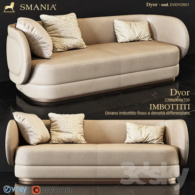 3DS MAX – Sofa – 332