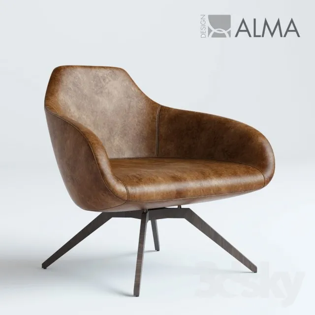 3DS MAX – Armchair – 3314