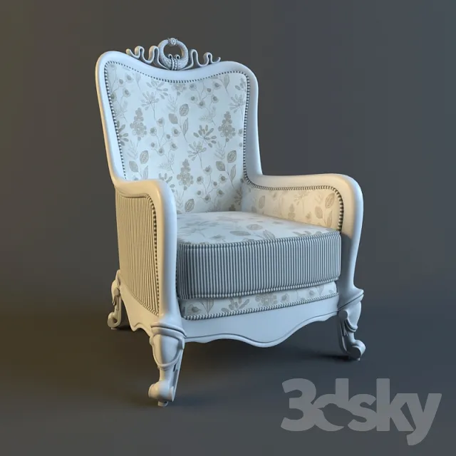 3DS MAX – Armchair – 3316