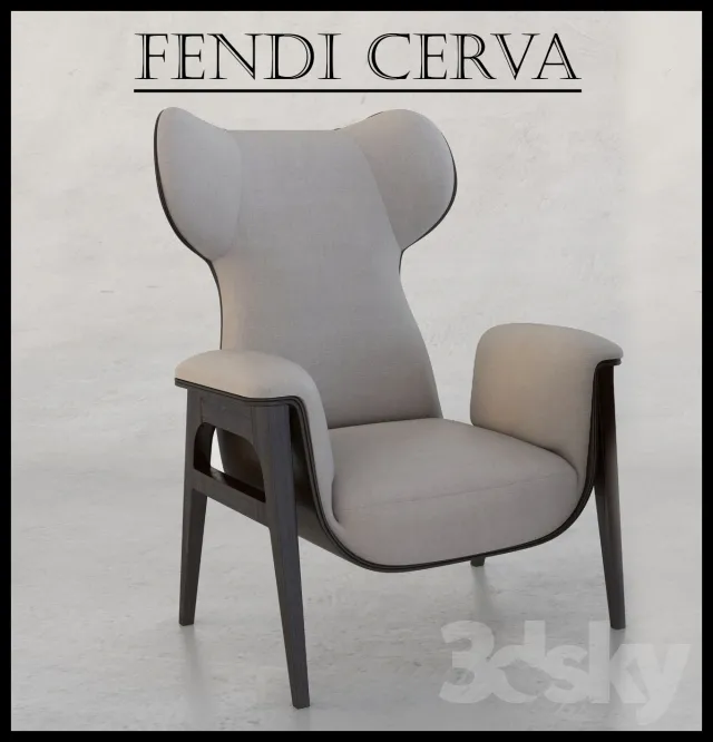 3DS MAX – Armchair – 3335
