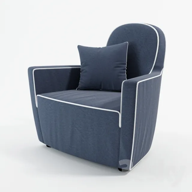 3DS MAX – Armchair – 3337