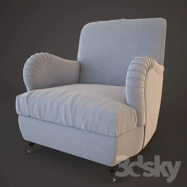 3DS MAX – Armchair – 3338