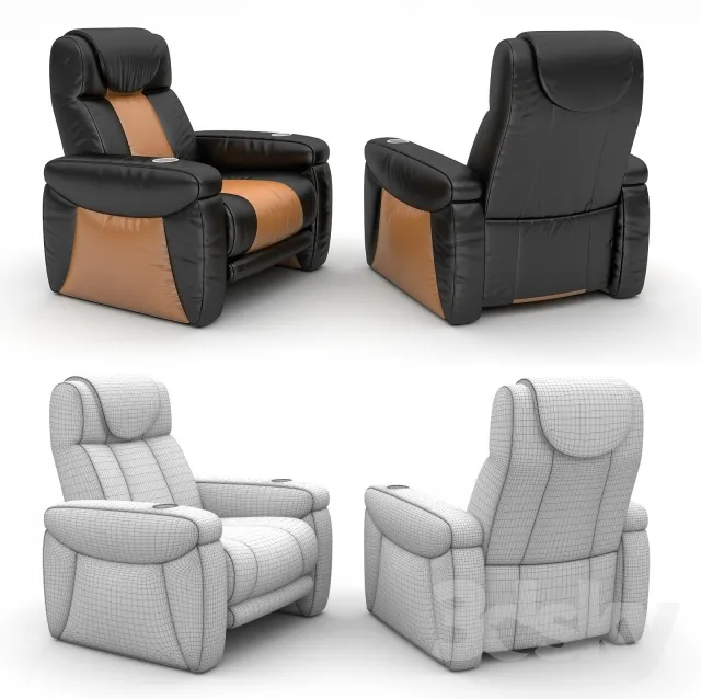 3DS MAX – Armchair – 3350