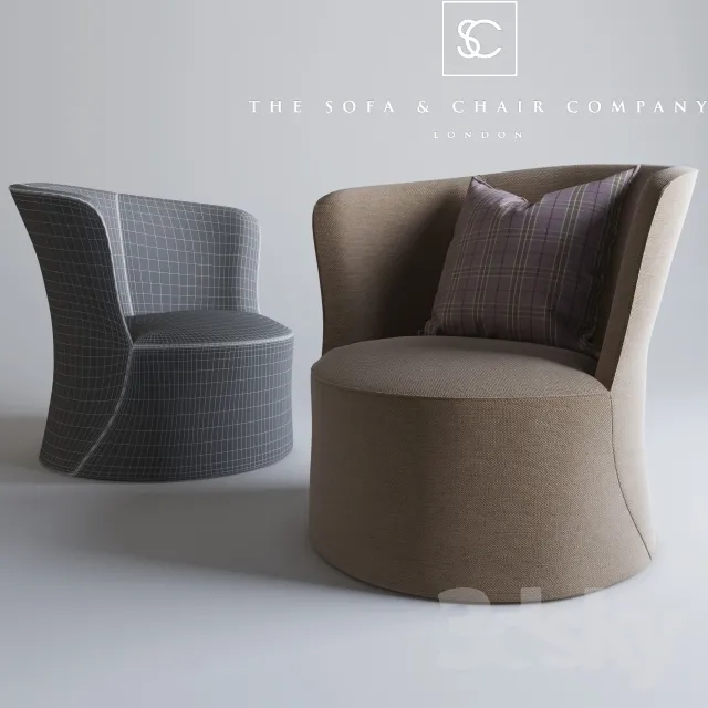 3DS MAX – Armchair – 3359