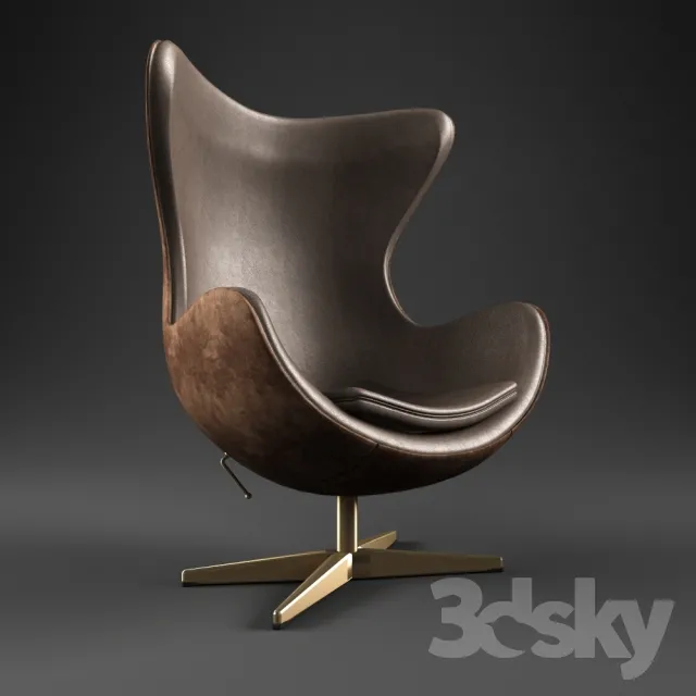 3DS MAX – Armchair – 3385