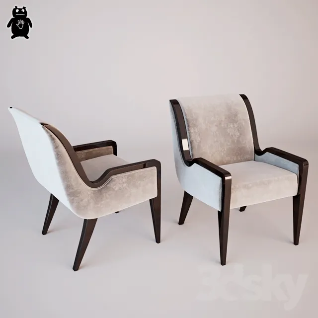 3DS MAX – Armchair – 3391
