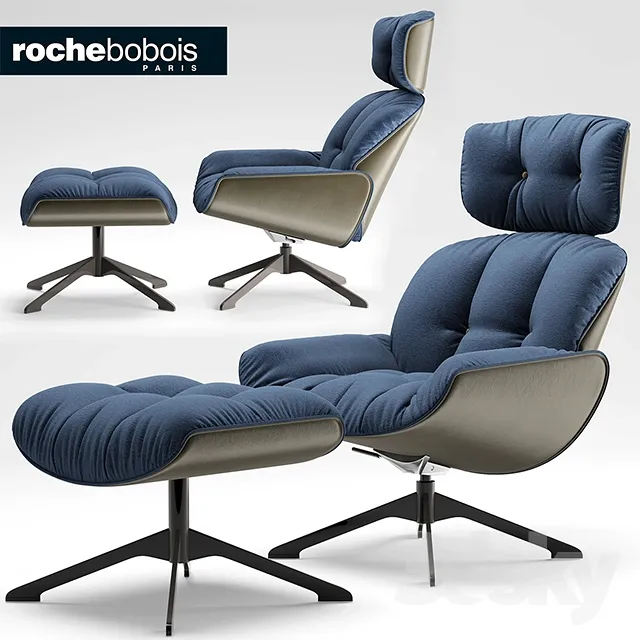 3DS MAX – Armchair – 3404