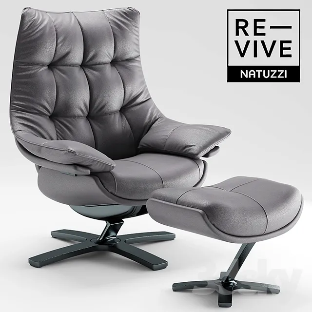 3DS MAX – Armchair – 3412