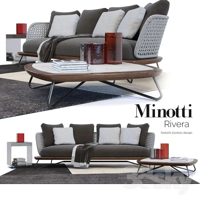 3DS MAX – Sofa – 342