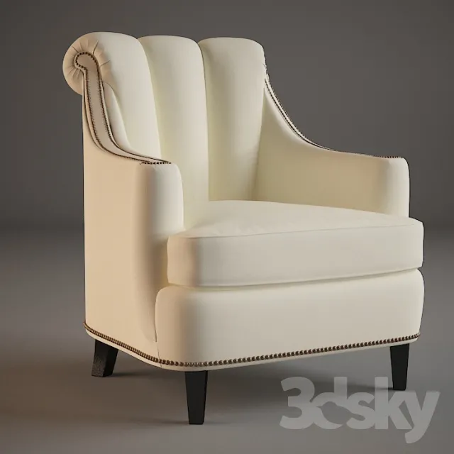 3DS MAX – Armchair – 3414