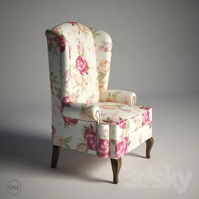 3DS MAX – Armchair – 3417