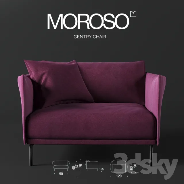 3DS MAX – Armchair – 3430