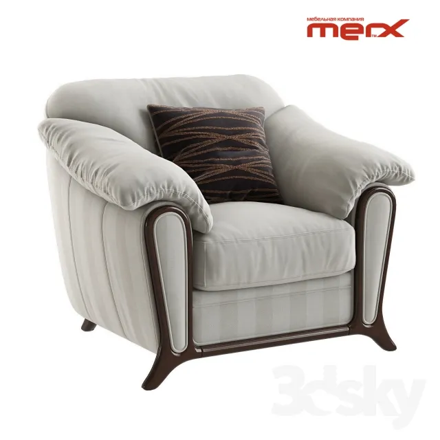 3DS MAX – Armchair – 3432