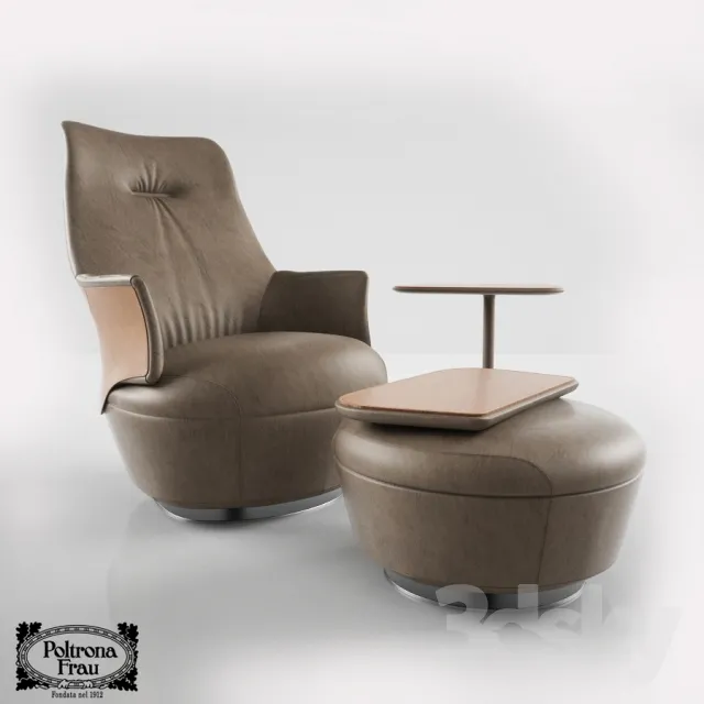 3DS MAX – Armchair – 3436
