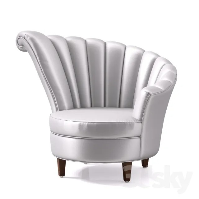 3DS MAX – Armchair – 3445