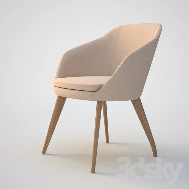 3DS MAX – Armchair – 3449