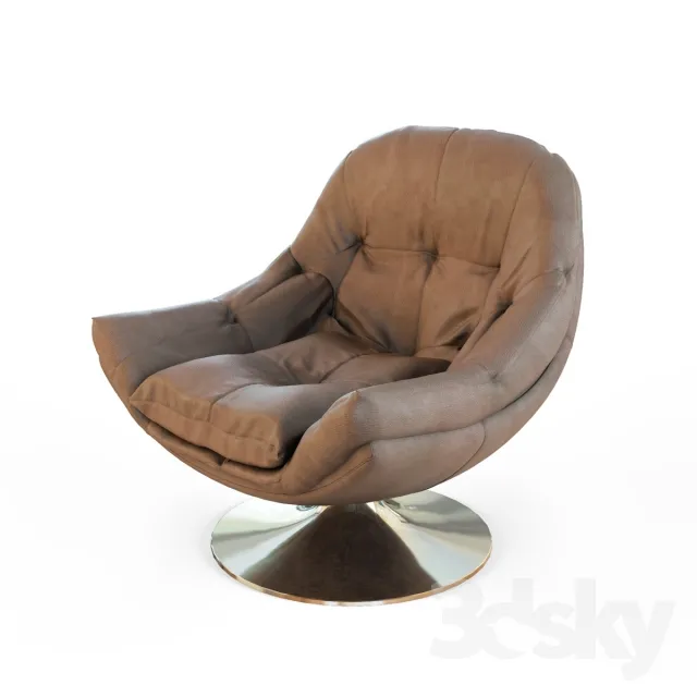 3DS MAX – Armchair – 3453
