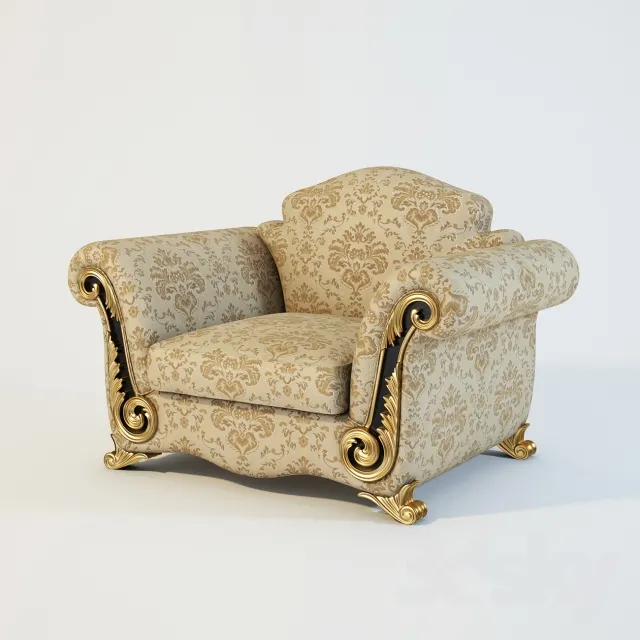 3DS MAX – Armchair – 3472