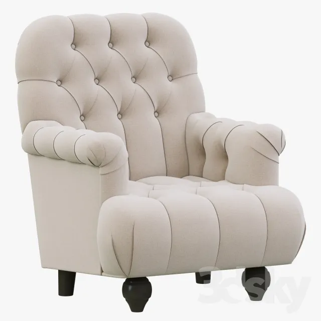 3DS MAX – Armchair – 3496