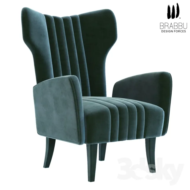 3DS MAX – Armchair – 3508
