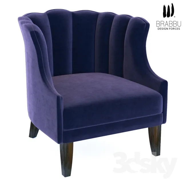 3DS MAX – Armchair – 3522