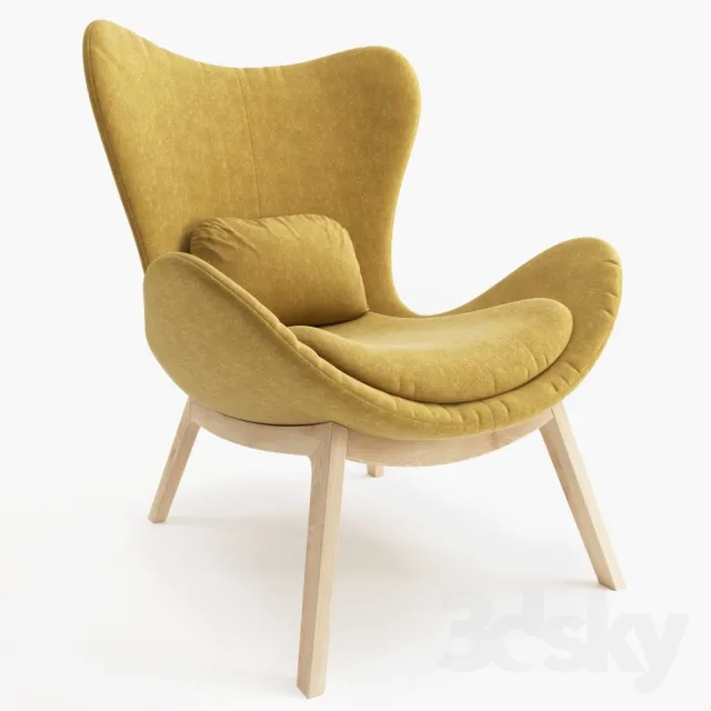3DS MAX – Armchair – 3535